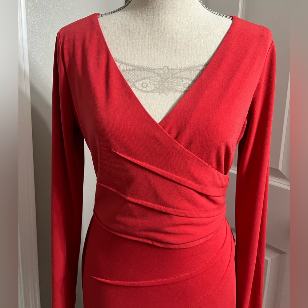 Gorgeous RED dress by Maggie London/Nordstrom.